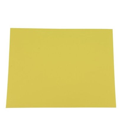 SAX Colored Art Paper, 12 x 18 Inches, Yellow, 50 Sheets PK 12814